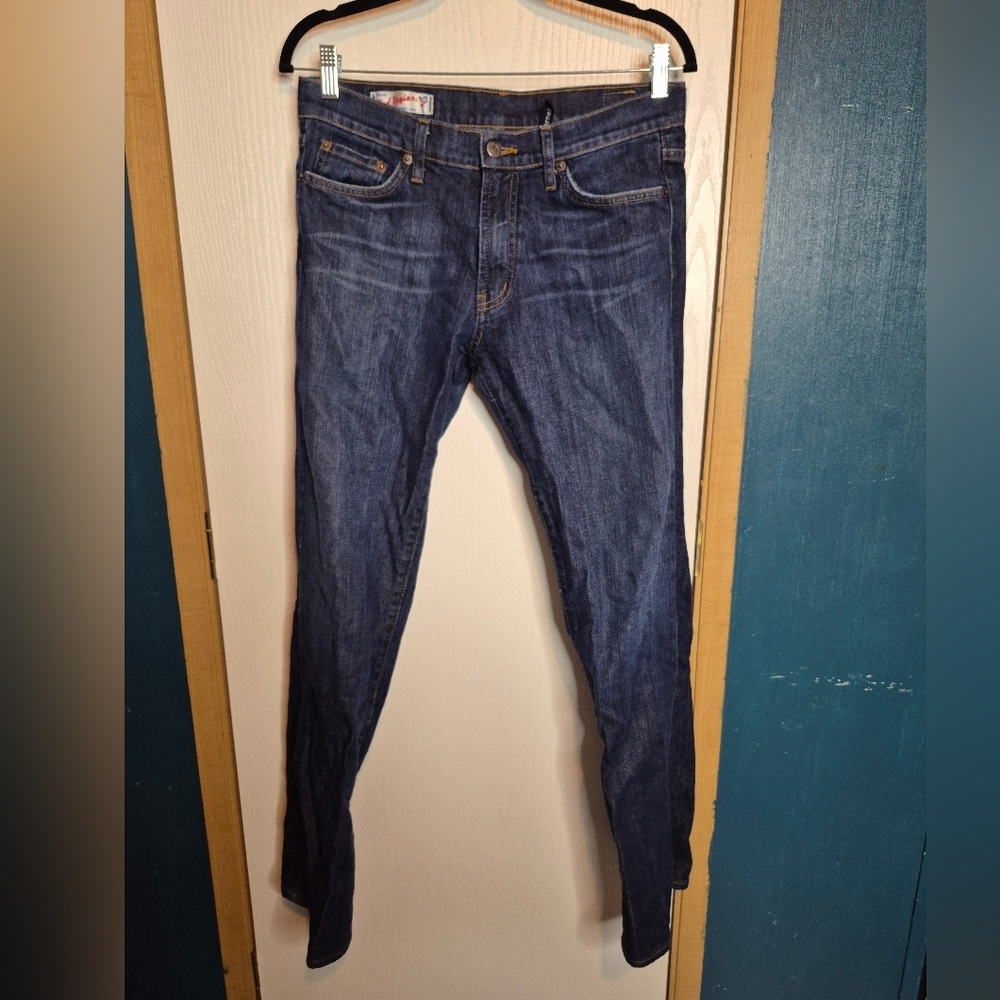 707 red engine blue jeans